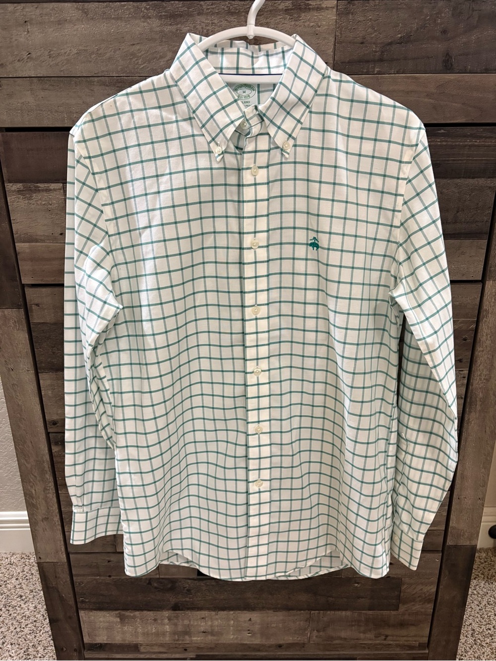 Brooks Brothers Milano Stretch Non-Iron Oxford Button-Down | Men’s M